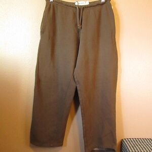 Pull&Bear Chocolate Wide Leg SweatPants